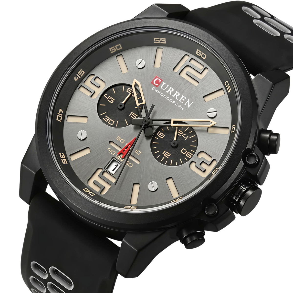 Чоловічий годинник Curren Monreal Flex Grey