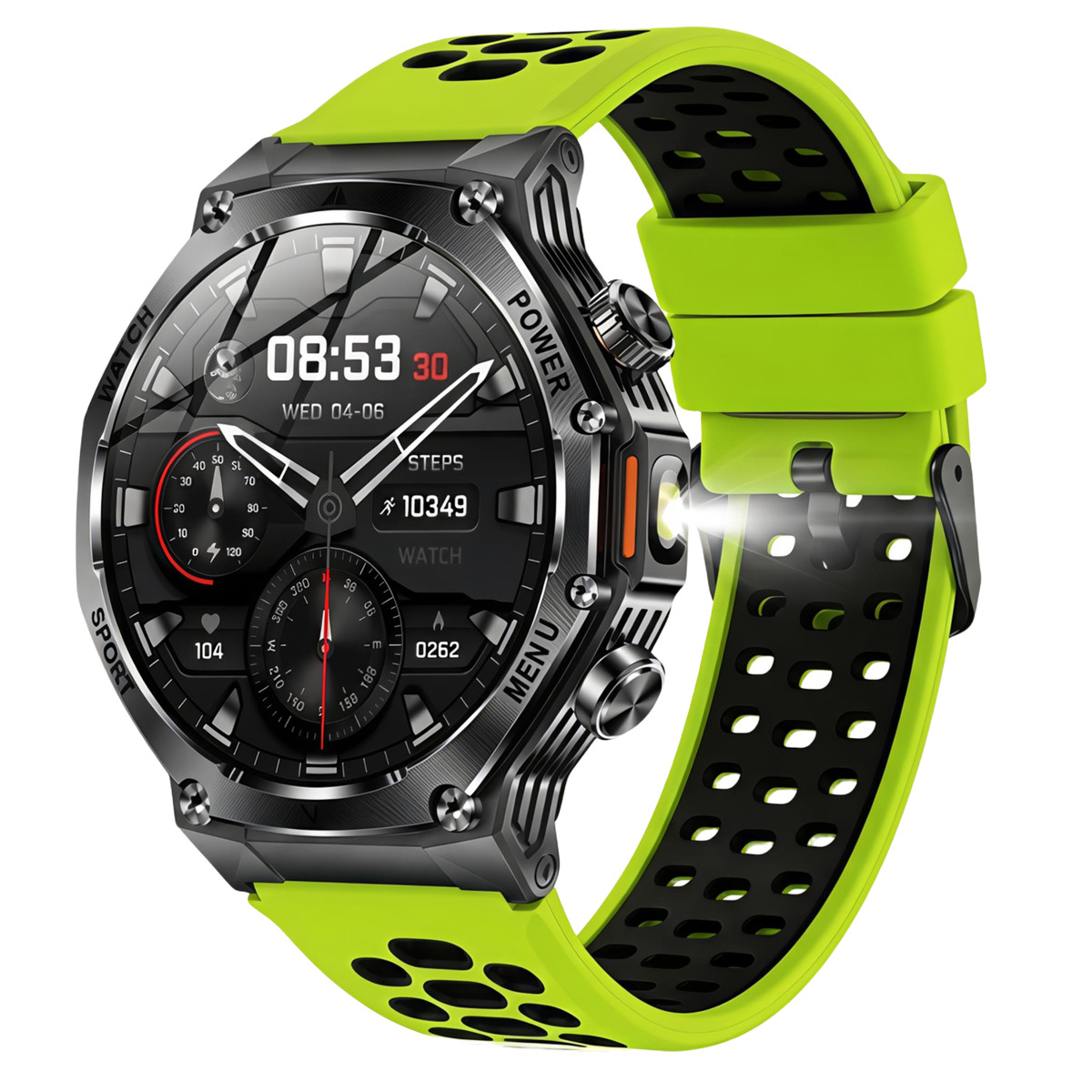 Розумний смарт годинник Smart Surf X Pro Venom Green, 3 ремінці