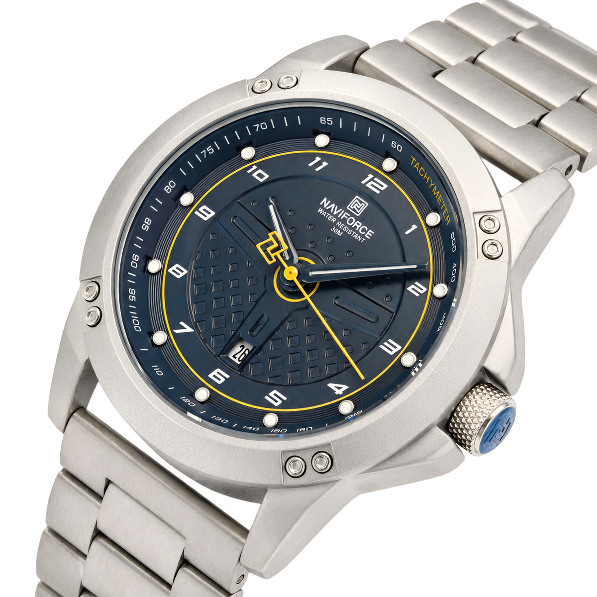 Чоловічий годинник Naviforce Lagune Stainless Silver