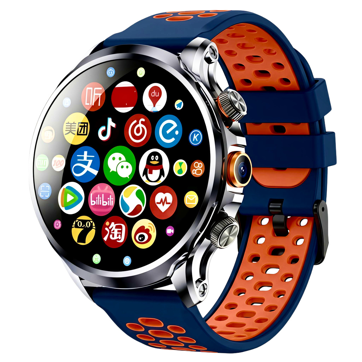 Розумний смарт годинник Smart Technology Lava Blue з SIM-картою